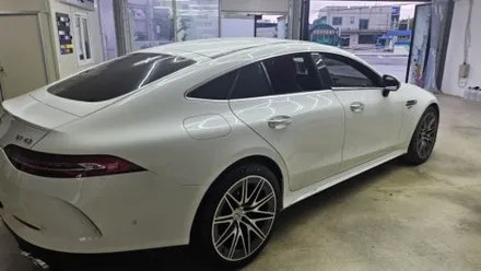 C63 전체랩핑 #사틴블랙 #명진카스킨 / 일산,김포,파주