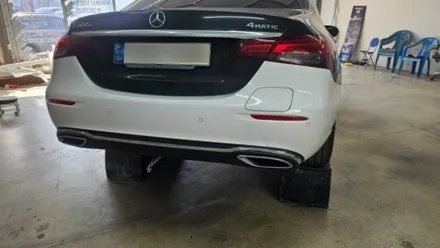 e300  리어범퍼 재랩핑 #대물보험처리 #사고차량 / 일산,김포,파주