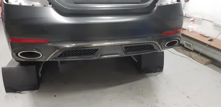 제네시스 G70 전체랩핑 #에이버리 #사틴블랙 / 일산,김포,파주