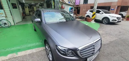 E300 전체랩핑 #사틴그레이 #벤츠랩핑 / 일산,김포,파주