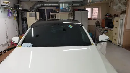 벤츠 C클래스 루프스킨&사이미드러 랩핑 #강북루프스킨 #강북랩핑 / 일산,김포,파주