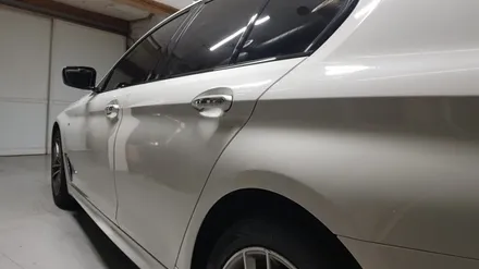 BMW 520d 전체랩핑 #사틴블랙 #에이버리 / 일산,김포,파주