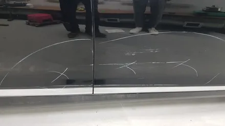 그랜저 도어 판금도색 #보험처리 #명진카스킨 / 일산,김포,파주