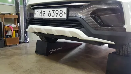 티볼리 부분랩핑 #범퍼스컷 #디퓨져 / 일산,김포,파주