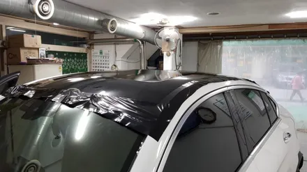 벤츠 glc 쿠페 루프스킨 #3M #명진카스킨 / 일산,김포,파주