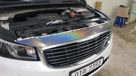 올 뉴 카니발 부분랩핑 #3M #카멜레온 / 일산,김포,파주