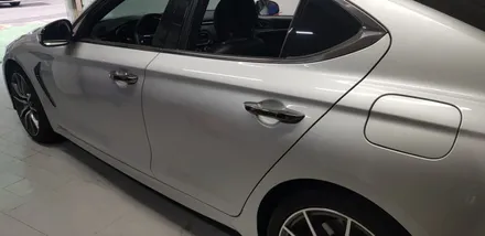 제네시스 G70 전체랩핑 #에이버리 #사틴블랙 / 일산,김포,파주