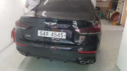 제네시스 G80 라이트필름 랩핑 #명진카스킨 #강북랩핑 / 일산,김포,파주