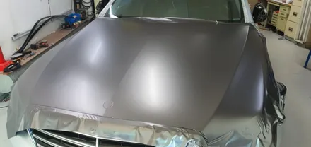 E300 전체랩핑 #사틴그레이 #벤츠랩핑 / 일산,김포,파주