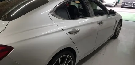 제네시스 G70 전체랩핑 #에이버리 #사틴블랙 / 일산,김포,파주