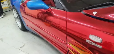 쉐보레 콜벳 구형 랩핑제거 #레드크롬 #크롬랩핑 / 일산,김포,파주