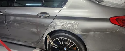BMW M5 판금 및 전체랩핑 #명진카스킨 #외형복원 / 일산,김포,파주