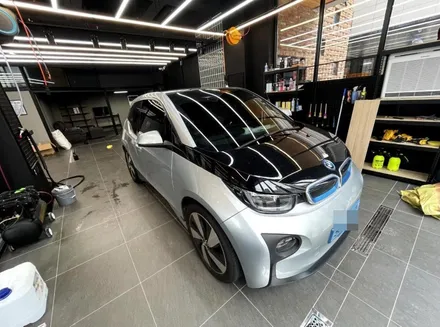 오산 Bmw i3 부분랩핑 에이버리 유광블랙 / 동탄 방교동