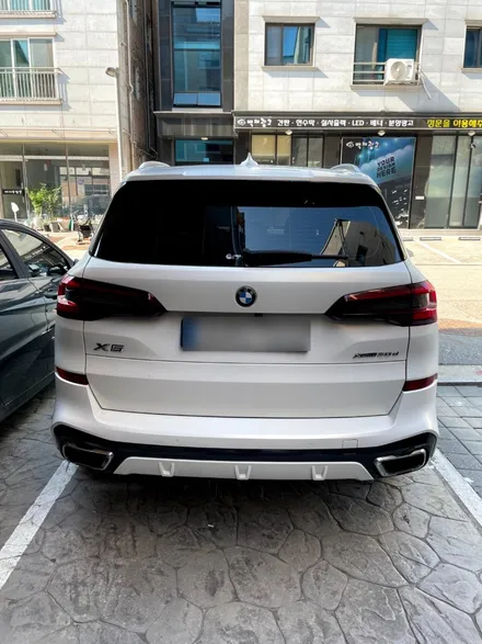 동탄세차 랩핑된 X5 스팀세차하자 / 동탄 방교동