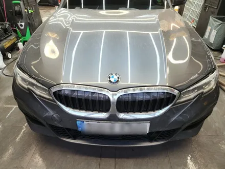 동탄 화성 오산 BMW 3시리즈 전체유막제거 발수코팅 / 동탄 방교동