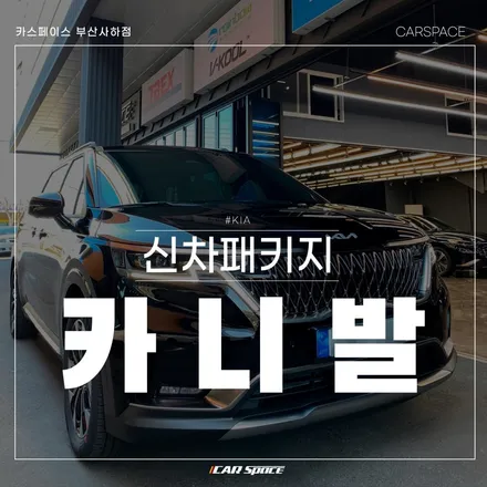 카스페이스 부산사하점의 완벽한 카니발을 만들기 위한 신차패키지 / 부산 사하구 신평동