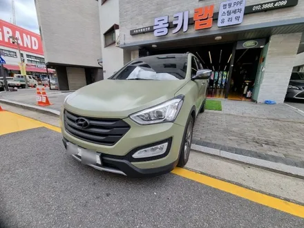 하남랩핑 미사랩핑 강동랩핑 싼타페DM 사틴랩핑 자동차 전체랩핑 / 하남 망월동