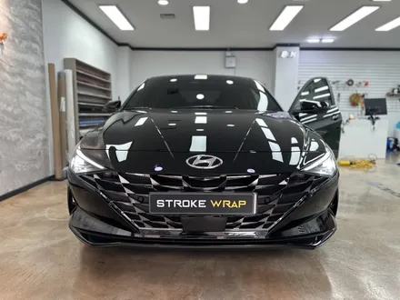 인천 아반떼 cn7 실내카본랩핑 시공 / 인천 남동구