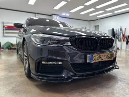 인천 송도 bmw 5시리즈 윈도우몰딩 / 도어캐치 크롬죽이기 / 인천 남동구 논현동