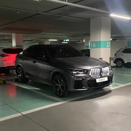 BMW X6 사틴 다크 그레이 전체랩핑 / 인천 남동구