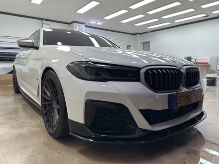 bmw 5시리즈 lci 스모그필름 시공으로 톤 다운! / 인천 남동구 논현동