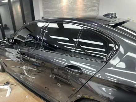 인천 송도 bmw 5시리즈 윈도우몰딩 / 도어캐치 크롬죽이기 / 인천 남동구 논현동
