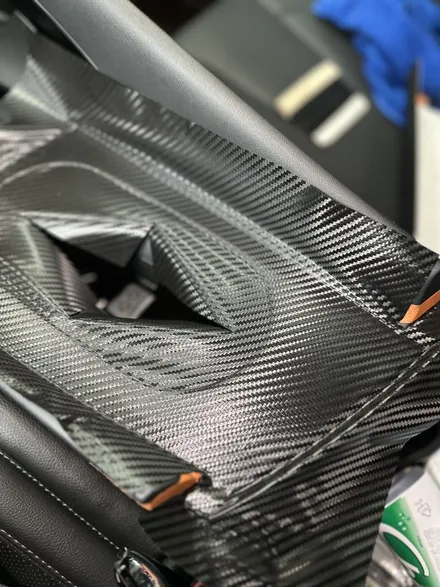 인천 아반떼 cn7 실내카본랩핑 시공 / 인천 남동구