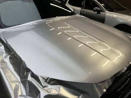 인천 bmw 7시리즈 상단 실버 투톤랩핑 시공으로 순정보다 순정처럼! / 인천 남동구 논현동