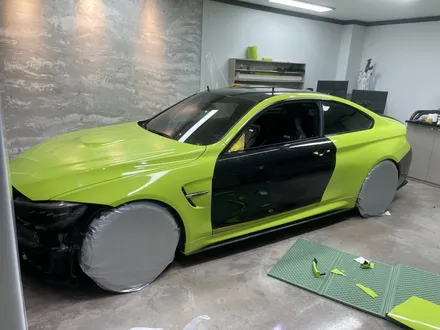 Bmw M4 컴페티션 전체랩핑 / 인천 남동구