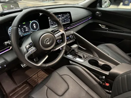 인천 아반떼 cn7 실내카본랩핑 시공 / 인천 남동구