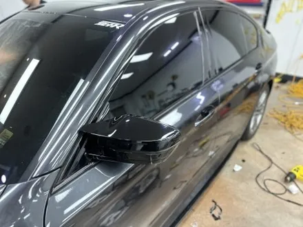 인천 송도 bmw 5시리즈 윈도우몰딩 / 도어캐치 크롬죽이기 / 인천 남동구 논현동