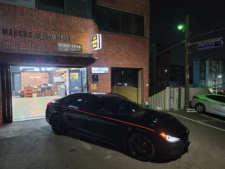 부산 주례 랩핑 마세라티 기블리 - 라인코치작업 및 부분랩핑 / 부산 사상구