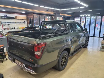 부산 주례 렉스턴 스포츠 칸 레이노 크로마R9 썬팅 & 파인뷰 LX5000 power / 부산 사상구