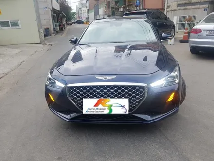 제네시스G70 듀얼머플러 스포츠패키지 시공%제네시스G70스포츠패키지% / 인천 계양