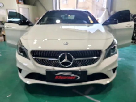 벤츠 CLA 200 15년식에 무선 카플레이 10.25인치모니터 교체 시공하기 / 인천 계양