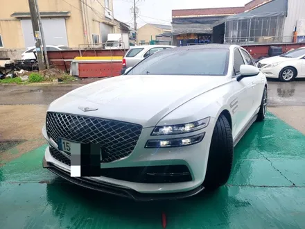 GV80 스포츠페리 바닐라베이지 투톤 디컷핸들 교체하기 / 인천 계양