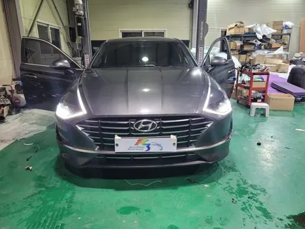 소나타DN8 차량에 스마트센스2 ASCC,HDA,FCA,AEB,HBA 시공장착 / 인천 계양