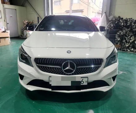 벤츠 CLA 200 15년식에 무선 카플레이 10.25인치모니터 교체 시공하기 / 인천 계양