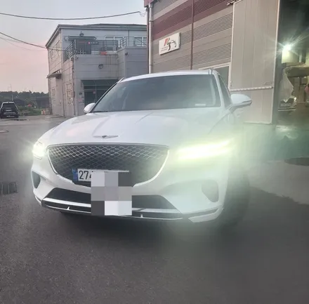 제네시스 GV70 순정 HUD,LCD 클러스터 교체 작업 / 인천 계양구