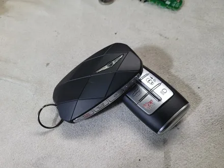 GV60키 개조이식 - 제네시스G80 RG3 스마트키 기판이식 개조 / 인천 계양