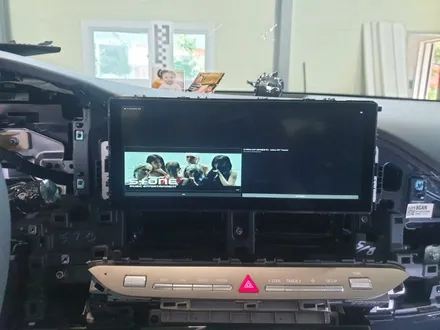 더뉴그랜져 삼성덱스DEX 순정네비12.3인치 덱스인터페이스 연동 갤럭시노트S20울트라 연동 시연시공 / 인천 계양