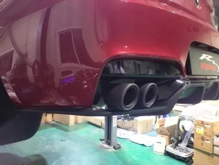 BMW 650i 컨버터블 알리산 리어 하단립 달아보자 / 인천 계양