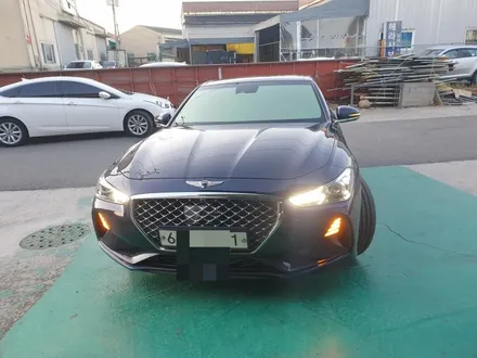제네시스g70 스마트근접도어 & 스마트 클로저 통합모듈 시공 장착 / 인천 계양