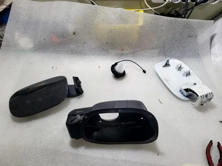 스팅어 리얼카본 주유구커버,휀다가니쉬,순정도어스팟,번호판가드 교체시공하기 / 인천 계양