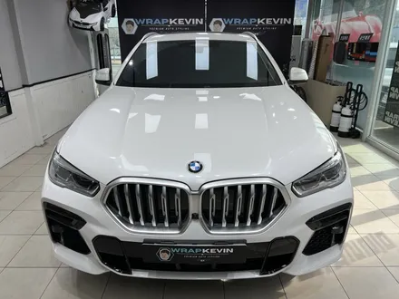 포항랩핑 울산랩핑 BMW X6 G06 크롬죽이기, 스포일러 카본랩핑, 라이트 PPF / 포항, 경주