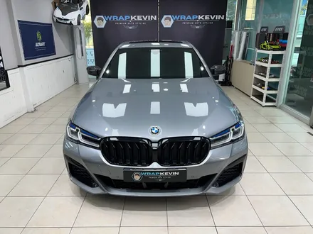 경북랩핑 BMW 530i 윈도우테두리 랩핑, 라이트 PPF / 포항, 경주