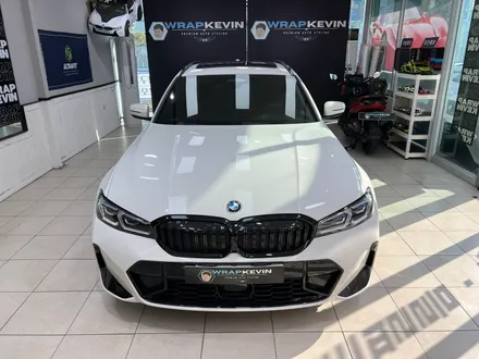BMW M340i 측면하단 포인트랩핑으로 스포티함을 추가하기! / 포항, 경주