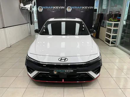 현대 아반떼 N 페리 루프스킨과 손잡이랩핑으로 더 스포티하게 변신! / 포항, 경주