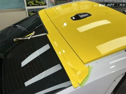 포항랩핑 BMW X2 U10 유광브라이트옐로우 전체랩핑, 크롬죽이기 / 포항, 경주