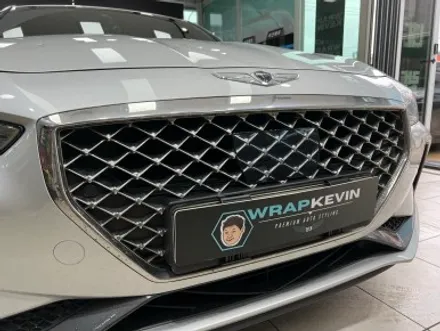 Genesis G70 크롬죽이기 포항대구랩핑 / 포항, 경주